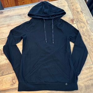 Lorna Jane Black Mesh Hoodie